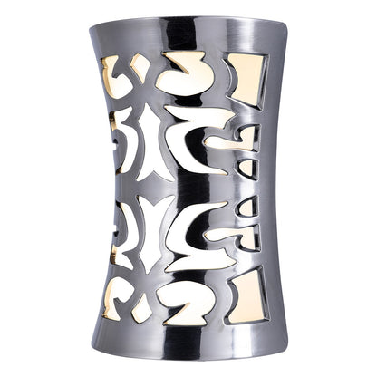 GE CoverLite Light Sensing LED Night Light, Brushed Nickel