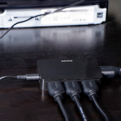 Philips 3-Device HDMI Switch, Black