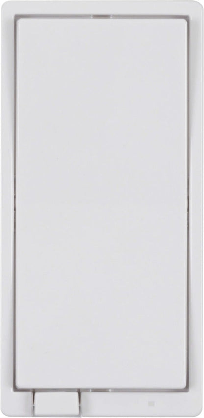 Jasco Interchangeable Paddle with Air Gap for Switches, Dimmers, or Fan Controls (GE, Enbrighten, Jasco, & UltraPro Z-Wave Compatible), White