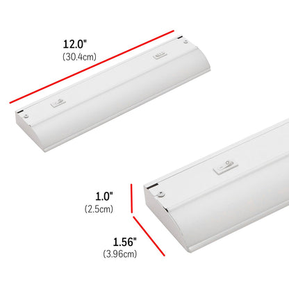 UltraPro 12in. Direct Wire Color-Select LED Light Fixture, White