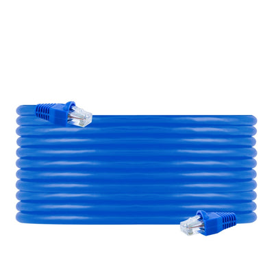 GE Pro 25ft. Cat6 Ethernet Internet Cable, Blue