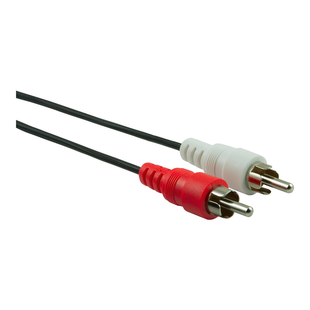 GE 12ft. RCA Audio Cable, Black