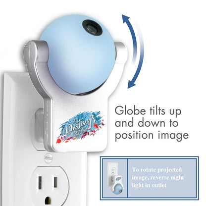 Projectables Disney Frozen II Light Sensing LED Night Light, White