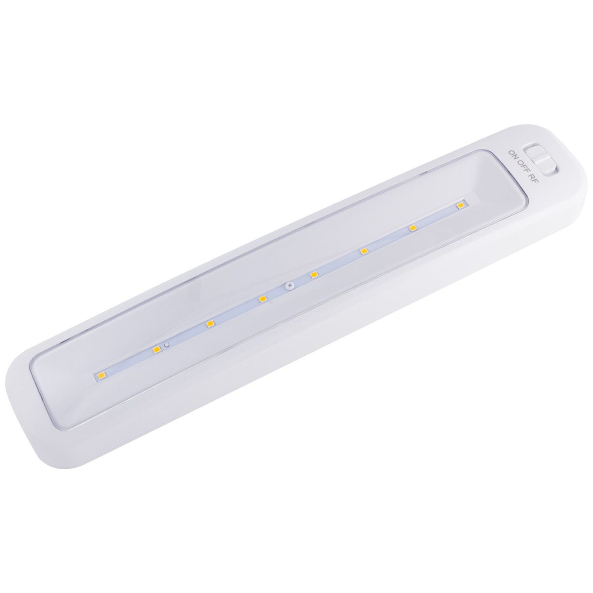 GE 12in. Battery Operated LED Light Bar with Remote, White