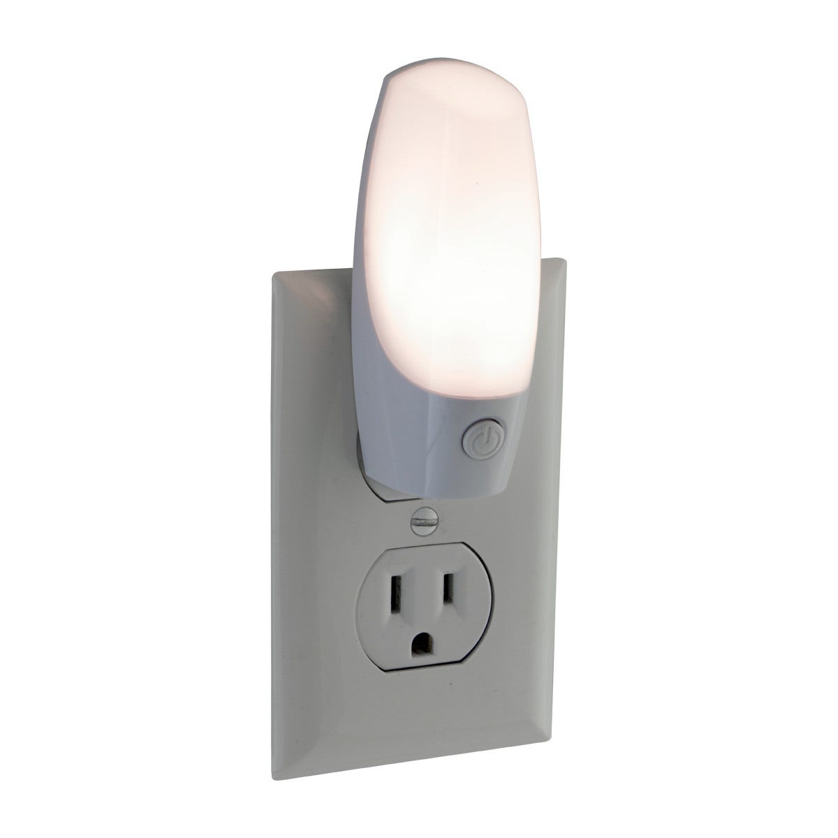 Energizer Plug-In Manual On/Off LED Night Light, White