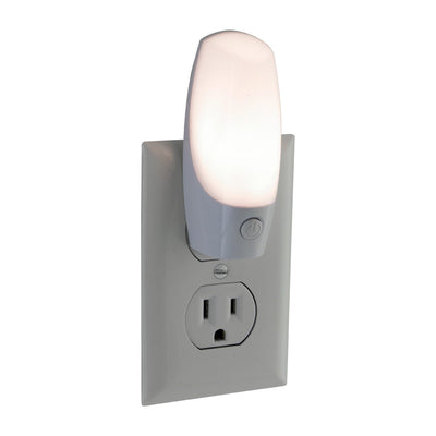 Energizer Plug-In Manual On/Off LED Night Light, White