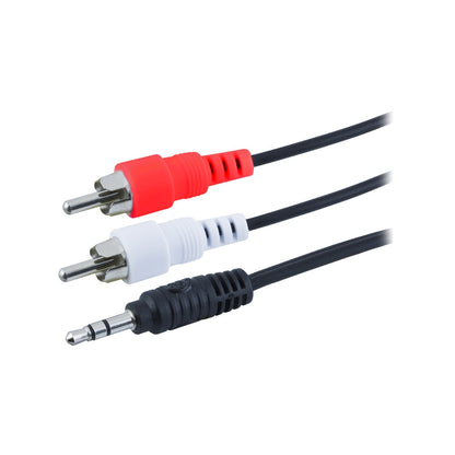 GE 6ft. Audio Y Adapter, Black