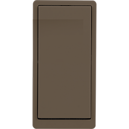 Jasco Interchangeable Paddle For Add-On Switches (GE, Honeywell & Enbrighten Compatible), Brown