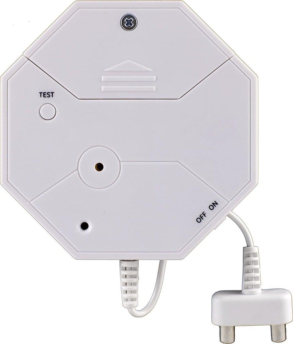 GE Personal Security Water Leak Detection Alarm, White