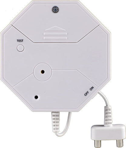 GE Personal Security Water Leak Detection Alarm, White