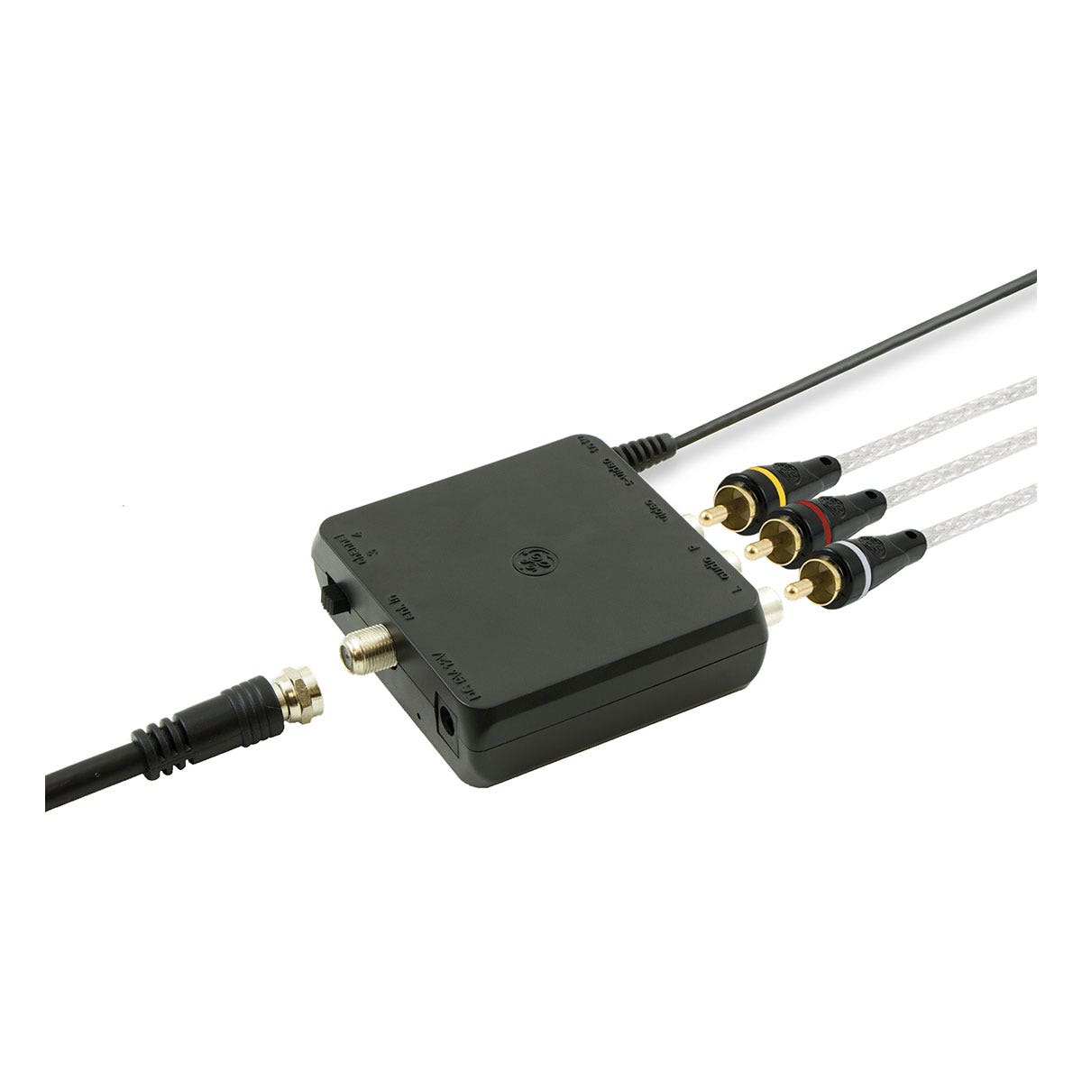 GE Pro Series RF Modulator with S-Video, Black