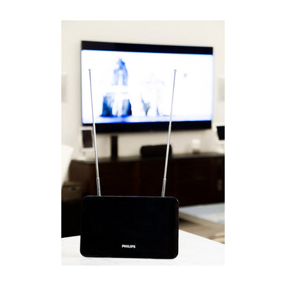 Philips Flat Panel HD Antenna, Black