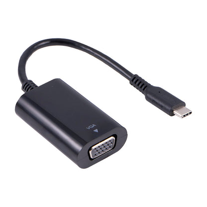 Philips USB-C to VGA Adapter, Black