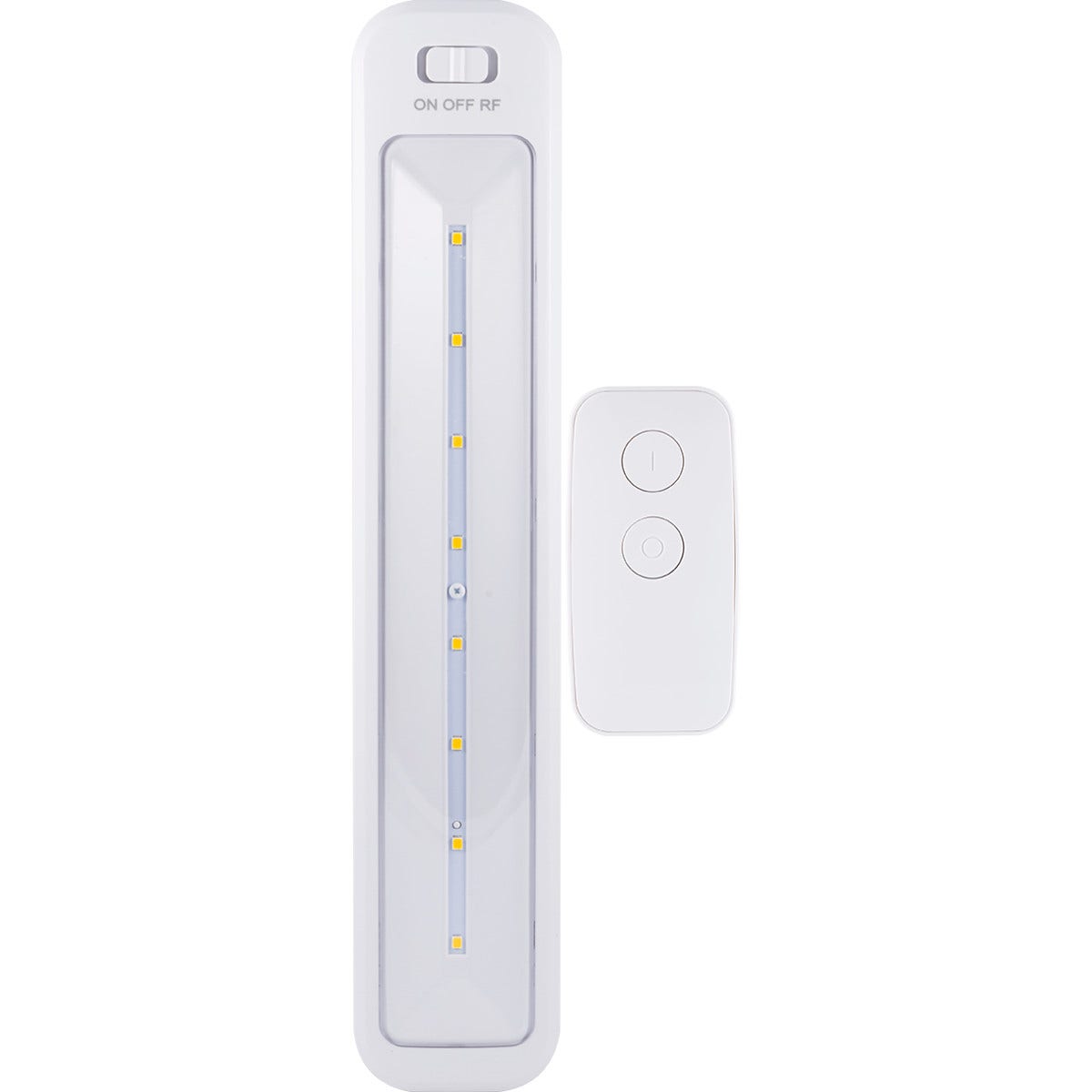 GE 12in. Battery Operated LED Light Bar with Remote, White