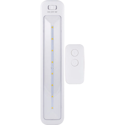 GE 12in. Battery Operated LED Light Bar with Remote, White