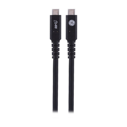 GE 3ft. USB-C Charging Cable, Black