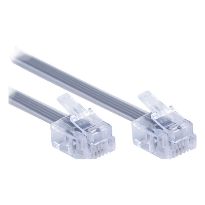 Power Gear 15 ft. Phone Line Cord, Gray