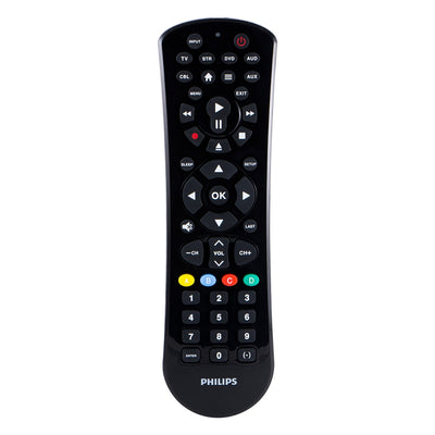 Philips 6-Device Universal Remote, Black