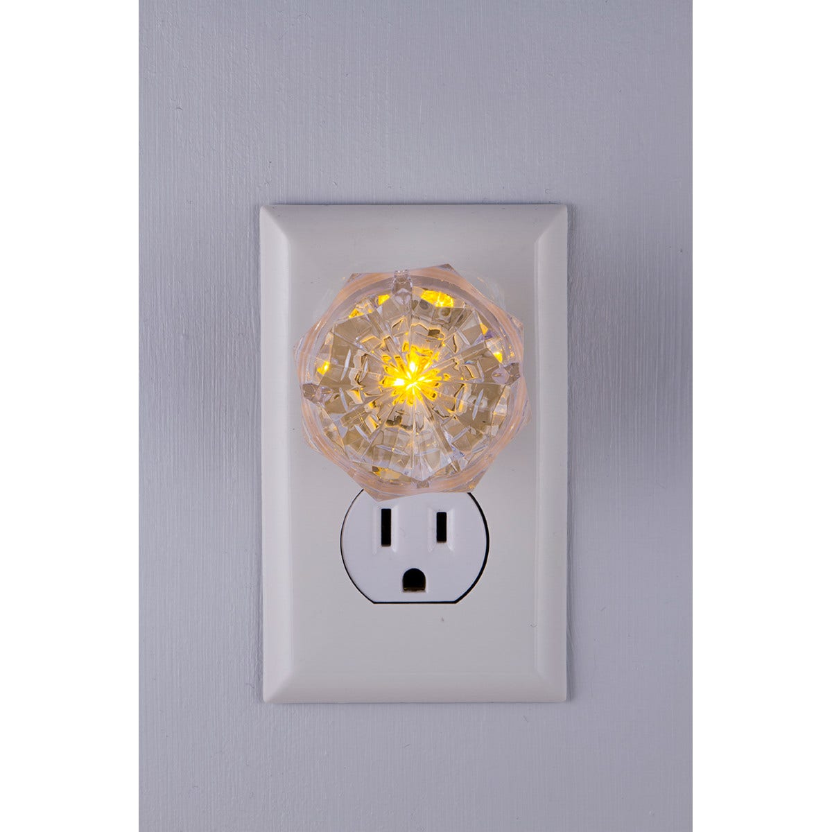 GE Jewel Always On LED Night Light, 2 Pack, White