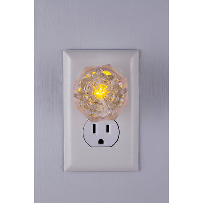 GE Jewel Always On LED Night Light, 2 Pack, White