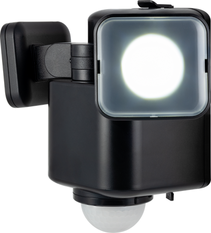 Energizer Outdoor 2-Head Motion-Sensing LED Security Light, Black