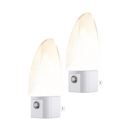 Lights by Night Light Sensing LED Night Light, 2 Pack, White
