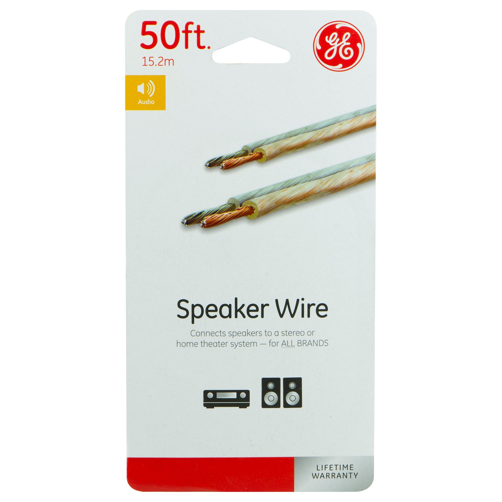 GE 50ft. Speaker Wire,