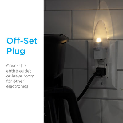 Lights by Night Light Sensing LED Night Light, White