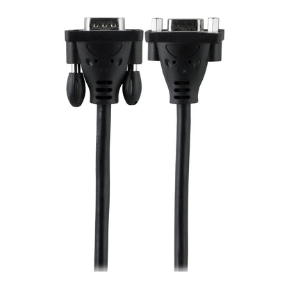 GE 10ft. Extension VGA SVGA Cable, Black