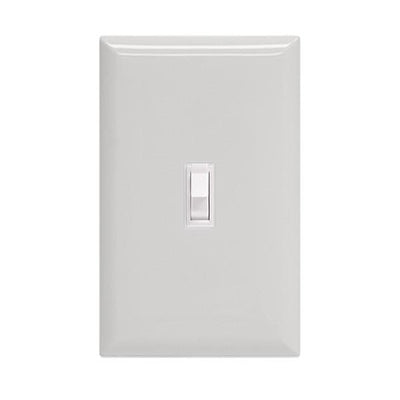 GE 3-Way Grounding Toggle Switch, White