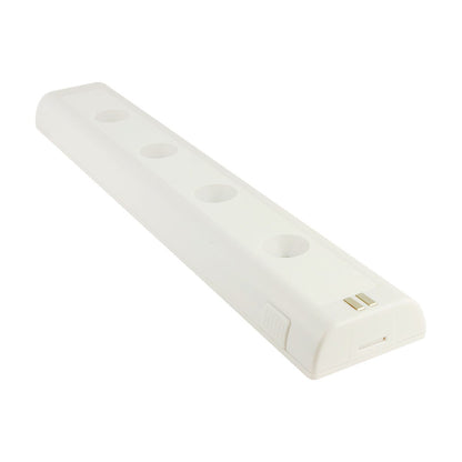 GE 12in. Battery Operated LED Light Bar, White
