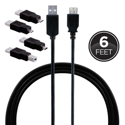 Philips Universal USB Cable Kit, Black