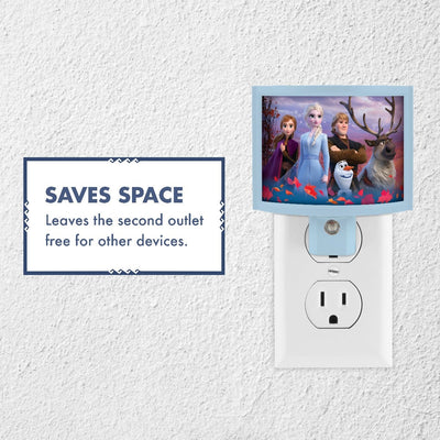 Disney Frozen II Wrap Shade LED Night Light, Blue