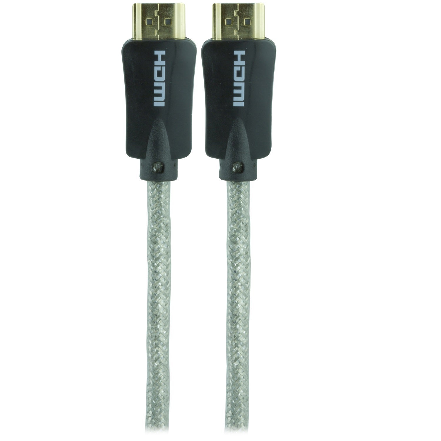 GE Pro Premium 12 ft. HDMI Cable with Ethernet, Silver
