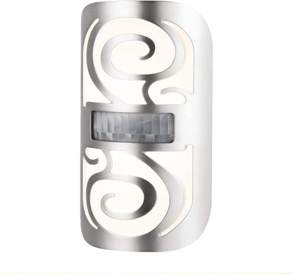 GE Motion-Select LED Night Light, Brushed Nickel