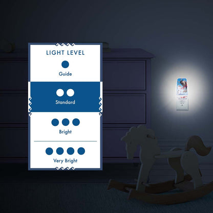 Disney Frozen II Light Sensing LED Night Light, White