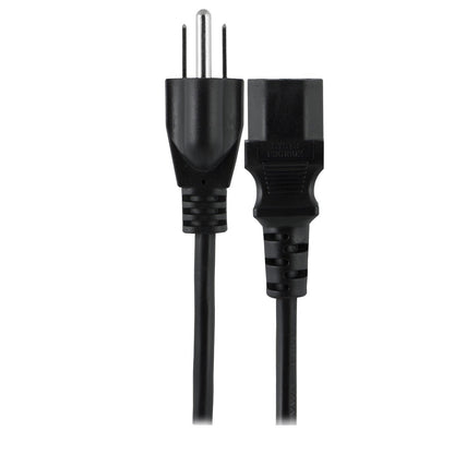 GE 10 ft. Computer Power Cord, Black