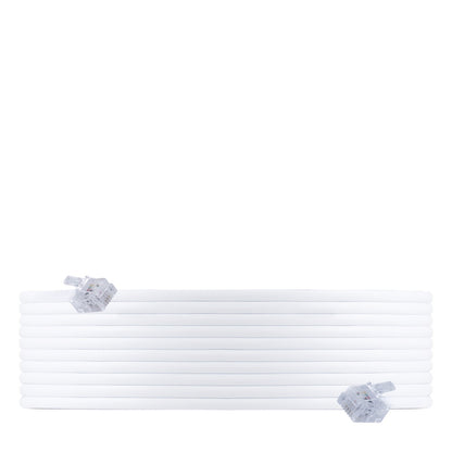 Power Gear 25ft. Phone Line Cord, White