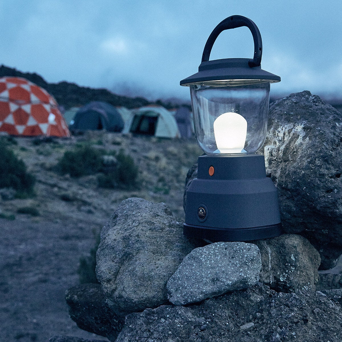 EcoSurvivor USB Charging LED Lantern, Gray