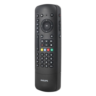 Philips 4-Device Universal Companion Remote for Roku with Flip and Slide Cradle, Black