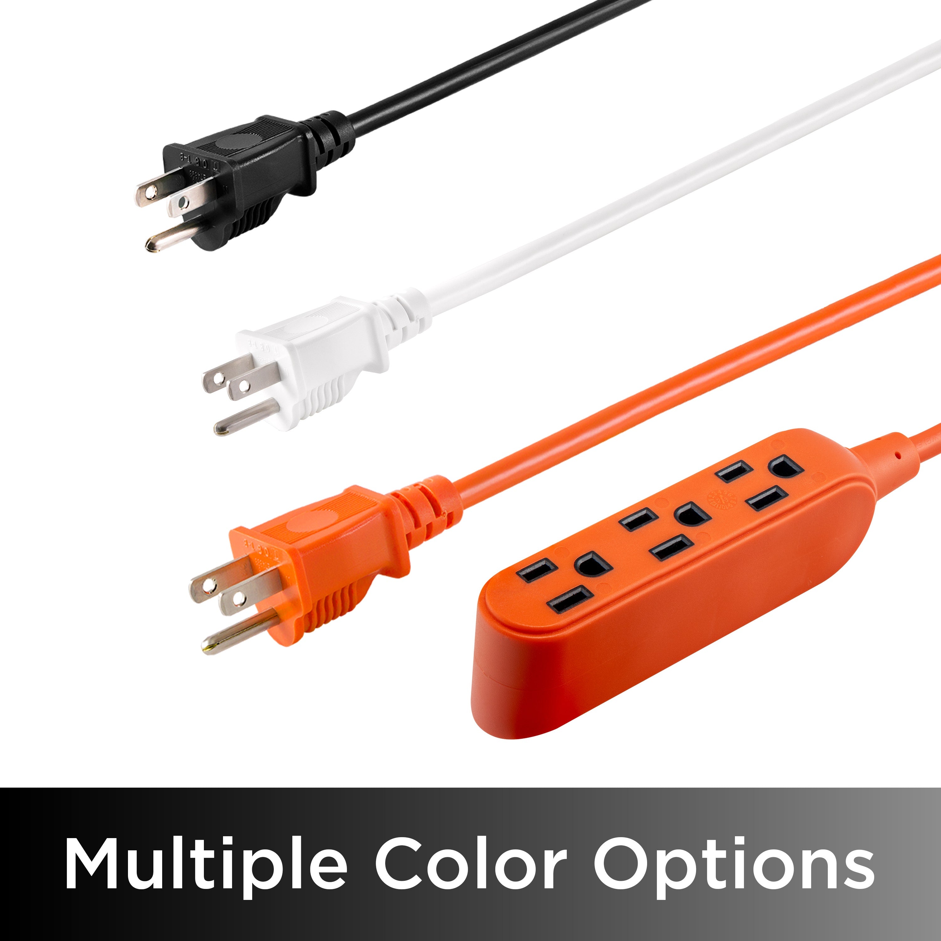 GE UltraPro 9ft. Outdoor Extension Cord, Orange