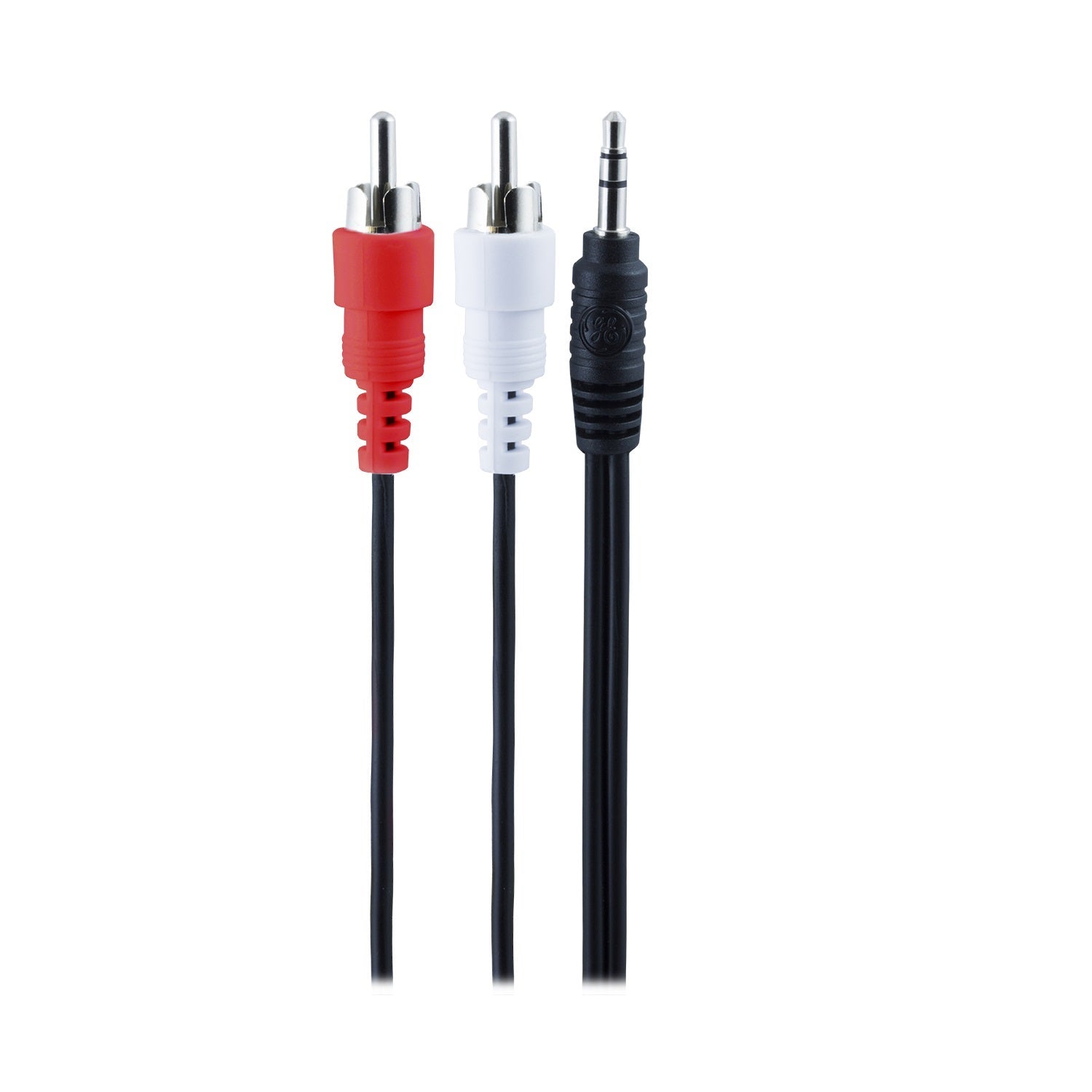 GE 6ft. Audio Y Adapter, Black