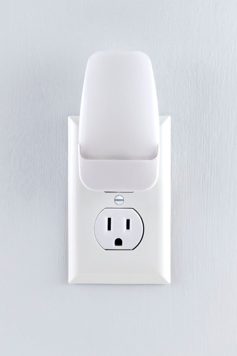 GE Light Sensing LED Night Light, 4 Pack, White