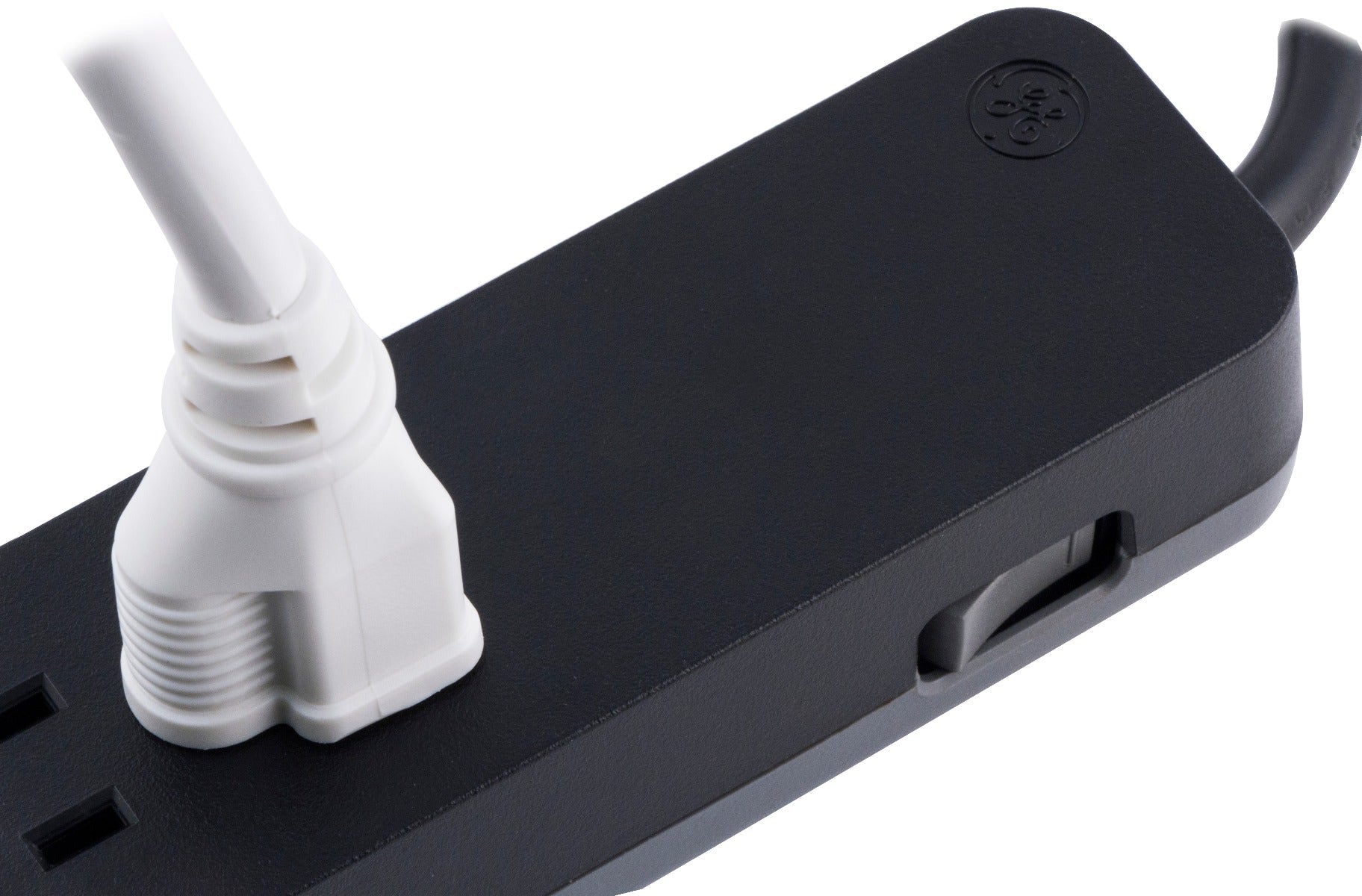 GE 6-Outlet 8ft. Surge Protector, Black