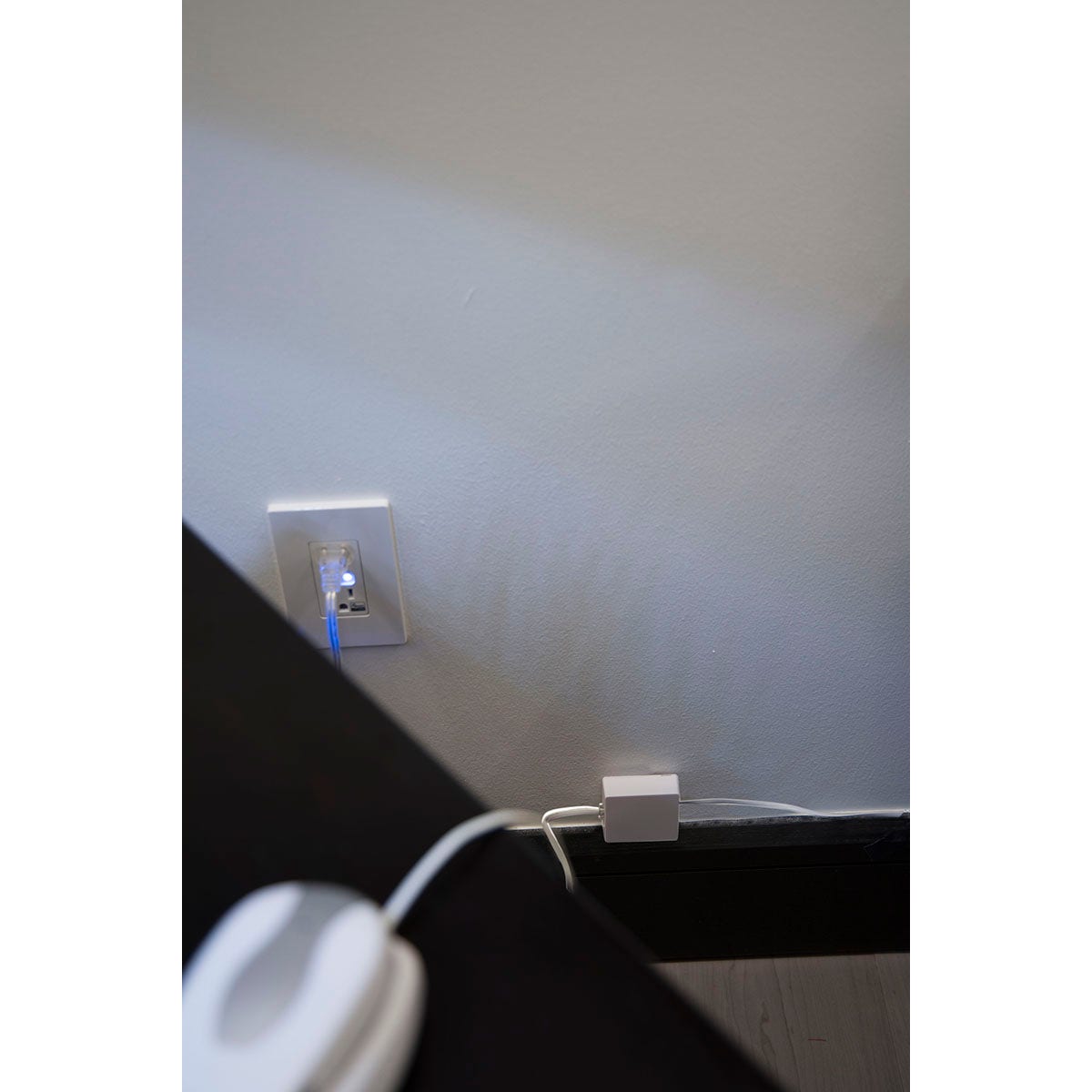 Power Gear Surface Mount Phone Jack, White
