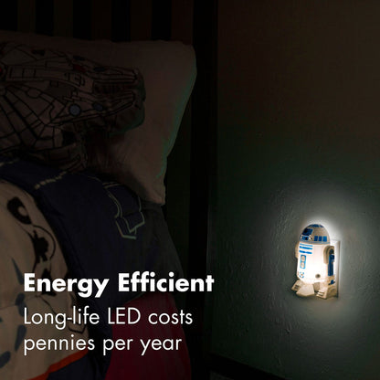 Star Wars R2-D2 Color Changing Light Sensing LED Night Light