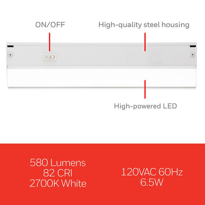 UltraPro 24in. On/Off Direct Wire LED Light Fixture