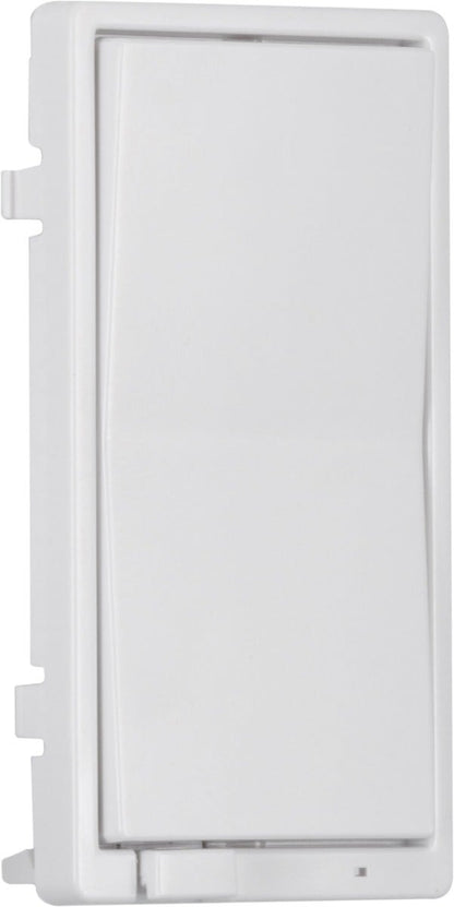 Jasco Interchangeable Paddle with Air Gap for Switches, Dimmers, or Fan Controls (GE, Enbrighten, Jasco, & UltraPro Z-Wave Compatible), White