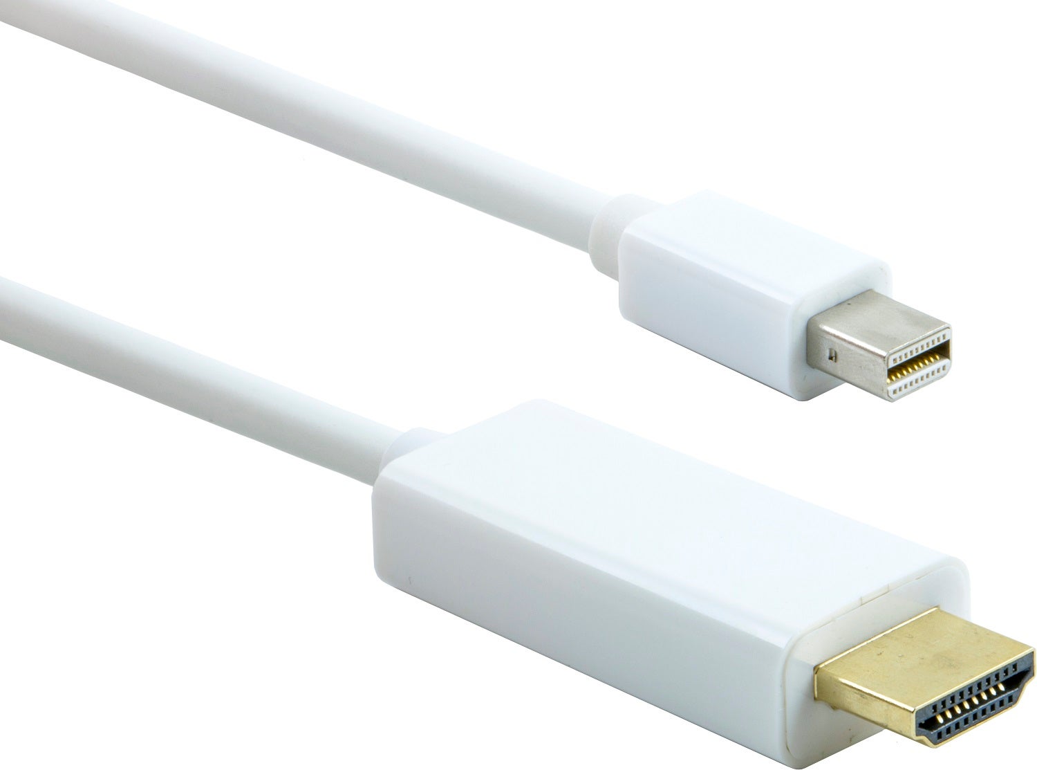GE 6ft. Mini DisplayPort to HDMI Cable, White