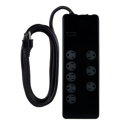 Power Gear 8-Outlet 7ft. Surge Protector, Black